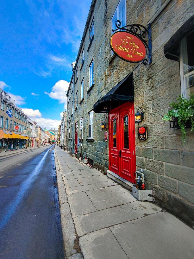 Le Clos Saint-Louis Ciudad de Quebec Exterior foto